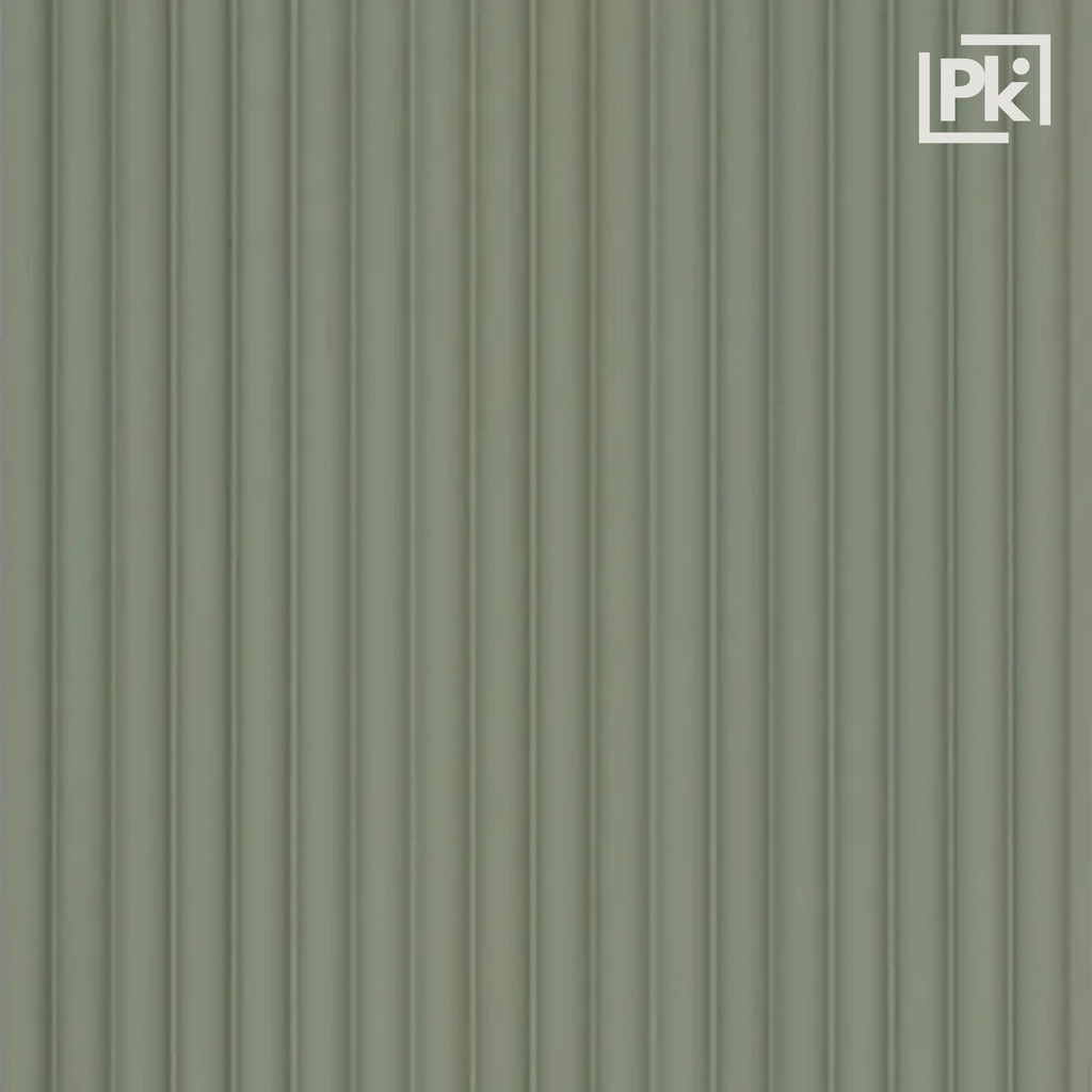 [10INABJ02530126] Revestimiento de Pared Interior Flat 3D Verde Aqua