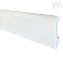 Zócalo Resistente al Agua Top Round Blanco Polar 14mm x 75mm x 2400mm