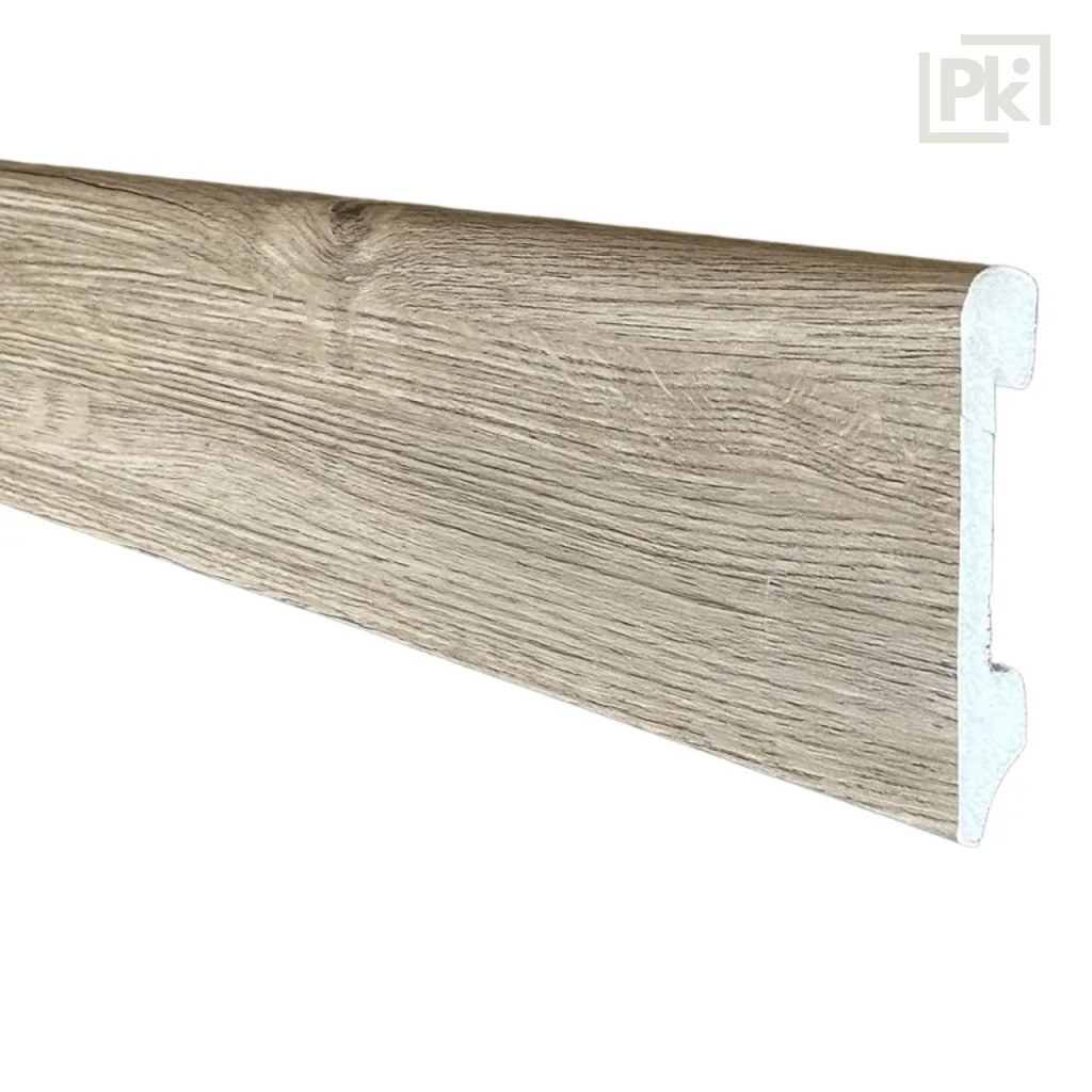 [05ZOIN147530901] Zócalo Resistente al Agua Top Round Gris Frances 14mm x 75mm x 2400mm