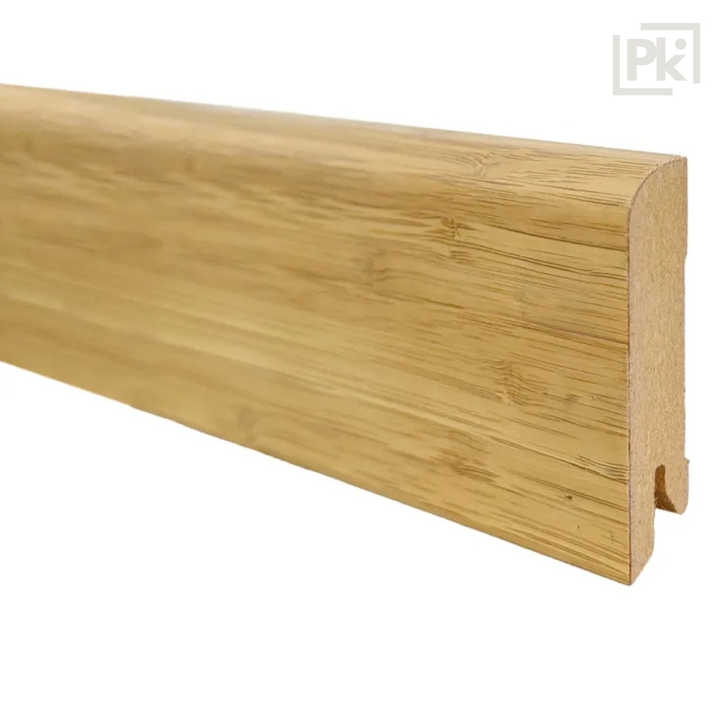 [05ZOPE157010BAM] Zócalo Enchapado de Madera Bamboo 15mm x 70mm x 2400mm