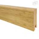 Zócalo Enchapado de Madera Bamboo 15mm x 70mm x 2400mm