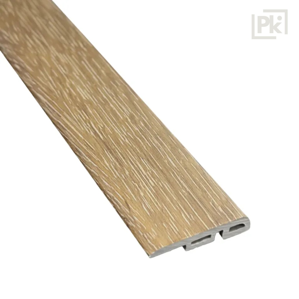 [05PVHLEC00SP004] Perfil Resistente al Agua END CAP Arena 10mm x 35mm x 2400mm