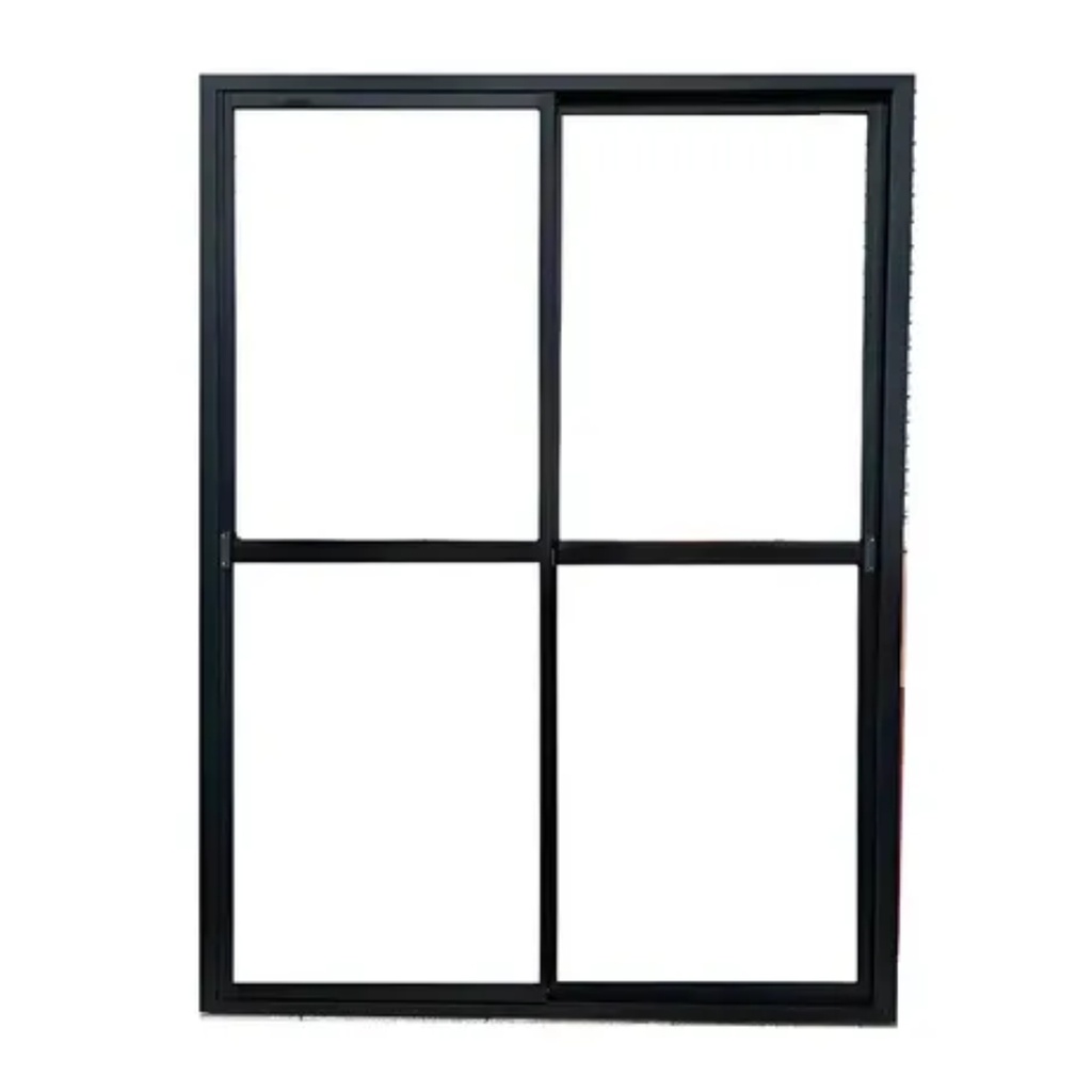 1.50 x 2.00 Puerta Ventana NEGRA HERRERO