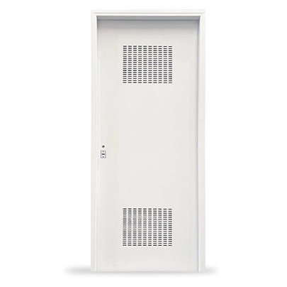 830V2 | Puerta con doble rejilla de ventilación (Derecha, 0.90 x 2.05)