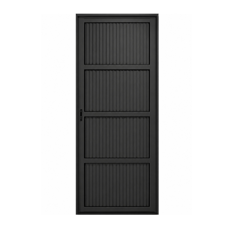 Puerta CIEGA NEGRA 25mm