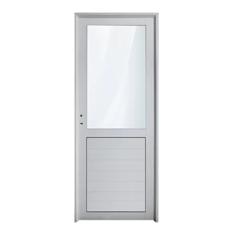 Puerta 1/2 VIDRIO BLANCA 36mm (Derecha, 0,70 x 2,00)