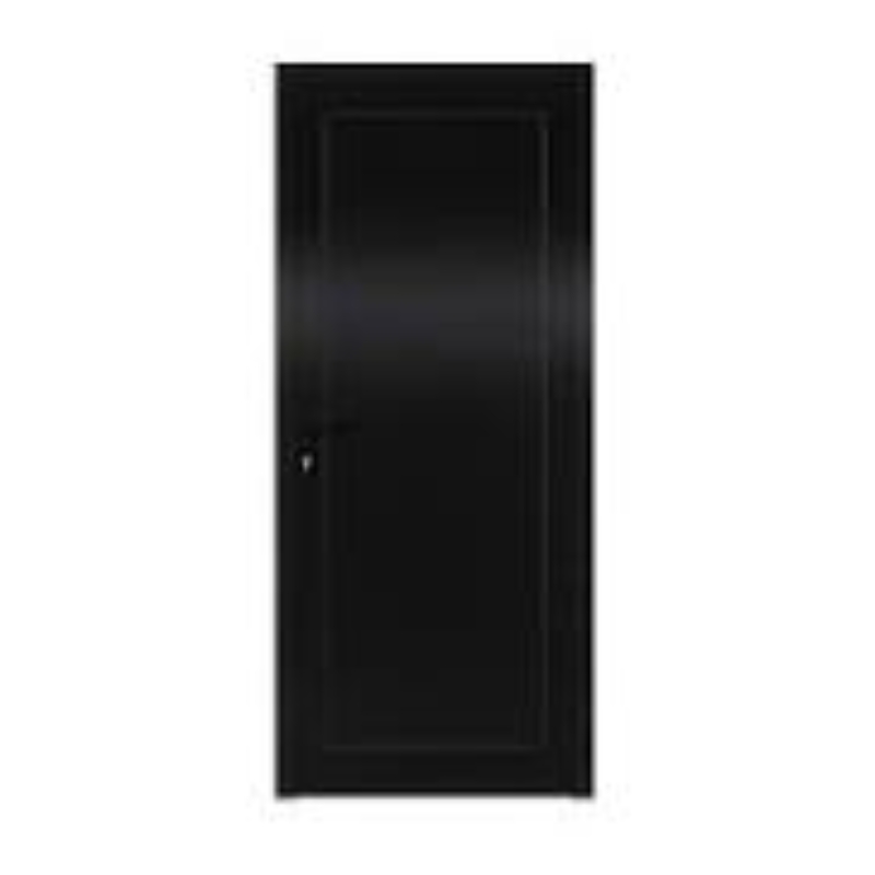 Puerta CIEGA NEGRA 36mm (Derecha, 0,70 x 2,00)